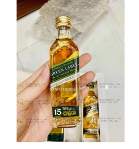 Johnnie Walker Green Label Mini 50ml - Glass