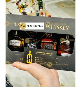 Set Jack Daniel’s 50ml x 4 chai