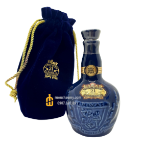 Rượu Royal Salute 21 Blue (Mẫu mới) 50ML