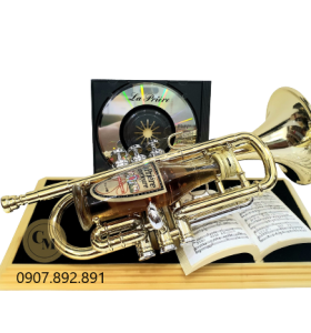 Rượu Mô Hình Mini "Trumpet and Book" La Priere 25ml 