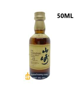Rượu YAMAZAKI 12  mini 50ML / 43%