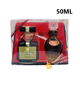 Bộ 2 Chai Suntory Whisky Royal 50ml - Glass