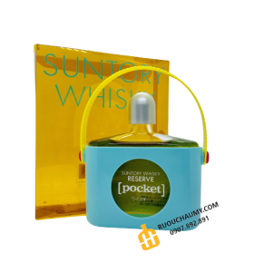 Rượu Pocket Whisky Reserve HANDBAG BLUE 100ML / 43%