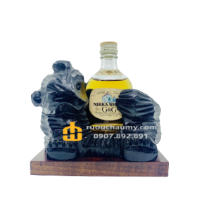 Rượu Nikka Bottle On Bear Stand 50ML