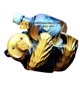 Rượu Nikka Gold and Gold Whisky Bottle On Bear Stand 50ML
