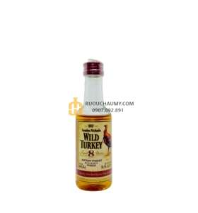 Rượu Wild Turkey 8 Years Mini 50ml