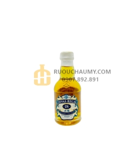 Rượu Chivas 18 Mizunara 50ml Mini - Hàng nội địa Nhật