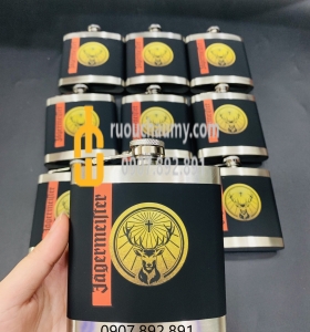 Bình hipflask Jagermeister vuông Chính hãng Đức