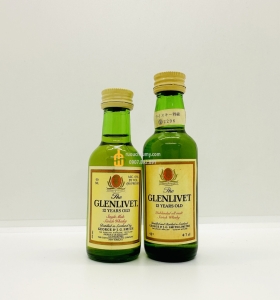 Glelivet whisky mini 50ml  - Old