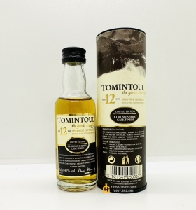 Tomitoul 12 Years mini 50ML/40%
