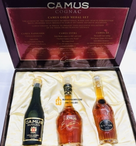 Set Box Camus Napoleon, Camus Extra, Camus XO mini 3*50ML