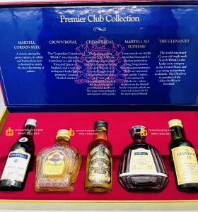 Set Box Premier Club Collection Mini 5 * 50ML 