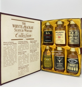 The Whyte & Mackay Scotch Whisky Collection Mini 6 x 50ML 