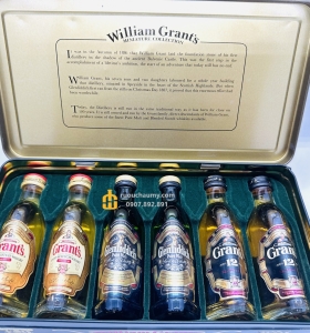 Set Box William Grant mini 6 x 50ML