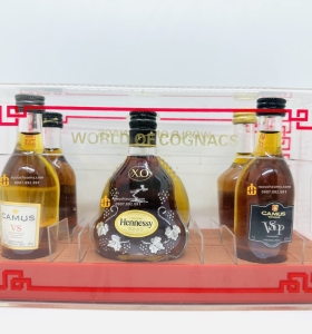 Set Gift Cognacs Mini 50ml (6 Bottles)