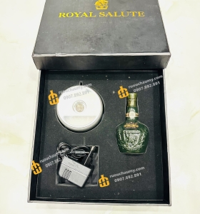 Gift Box Royal Salute 21 Mini 50ml with Lamp