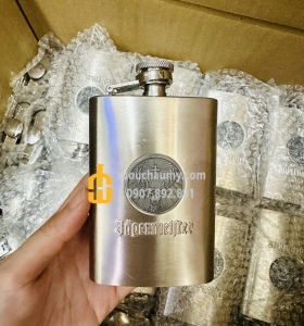 Bình hipflask Jagermeister vuông Chính hãng